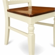 Pemberly Row 3-Piece Dining Set in Buttermilk & Cherry Finish
