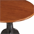Pemberly Row 3-Piece Wood Dining Set in Black and Cherry