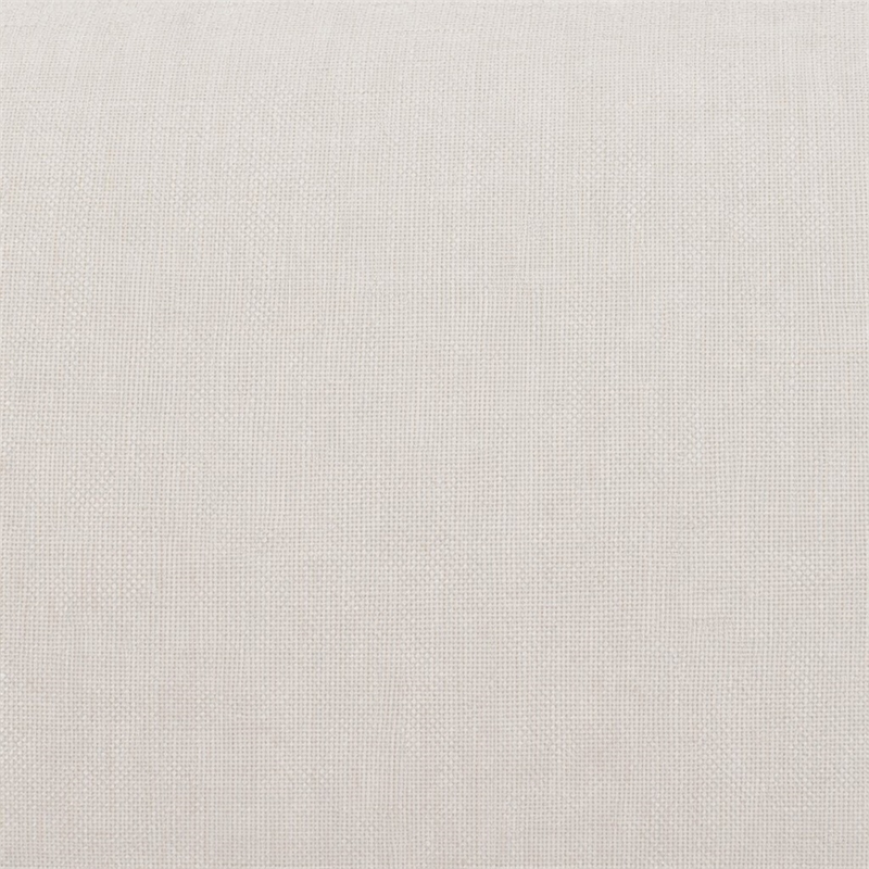 Pemberly Row 2-Piece King Platform Bedroom Set in Mist Beige Fabric