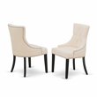 Pemberly Row 9-Piece Rubberwood Dining Set in Distressed Jacobean