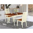 Pemberly Row 3-Piece Dining Set in Buttermilk and Cherry