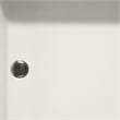 Pemberly Row Rectangle Whirlpool Bathtub in Biscuit 72
