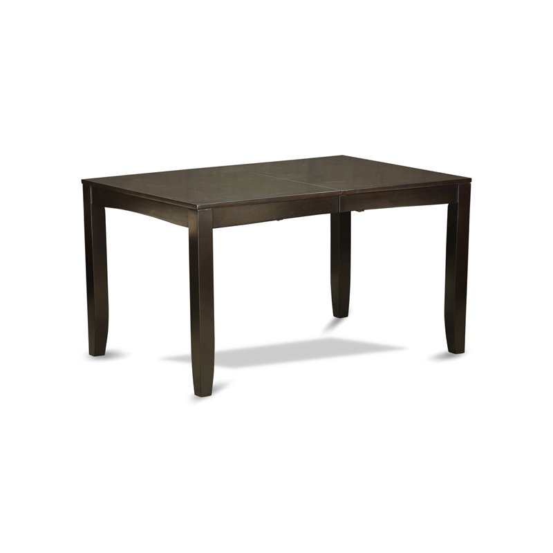 Pemberly Row 5-Piece Wood Dining Table Set with Extendable Design
