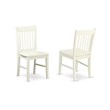 Pemberly Row 5-Piece Dining Room Table Set in Linen White Finish