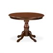 Pemberly Row 5-Piece Solid Wood Dining Set in Mahogany Finish