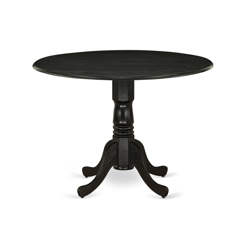 Pemberly Row 5-Piece Dining Table and Chair Set in Black Finish
