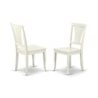 Pemberly Row 5-Piece Traditional Dining Set in White Linen Finish