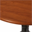 Pemberly Row 5-Piece Wood Dining Table Set in Black and Cherry