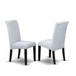 Pemberly Row 5-Piece Wood Dining Set with Black and Blue Finish