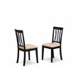Pemberly Row 5-Piece Traditional Wood Dining Set with Black Finish
