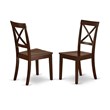 Pemberly Row 5-Piece Wood Dining Table Set with Mahogany Finish