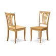 Pemberly Row 3-Piece Wood Dining Table Set with Oak Finish and Chairs