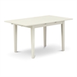 Pemberly Row 5-Piece Wood Dining Set with Linen White Finish