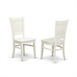 Pemberly Row 5-Piece Wood Dining Set with Linen White Finish