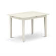 Pemberly Row 5-Piece Wood Dining Set with Linen White Finish