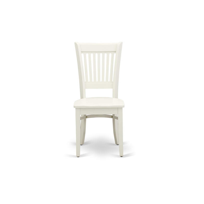 Pemberly Row 5-Piece Wood Dining Set with Linen White Finish