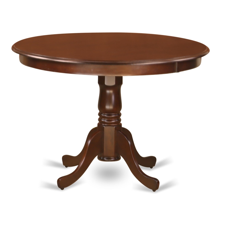 Pemberly Row 3-Piece Dining Room Set in Mahogany/Black