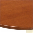Pemberly Row 3-Piece Dublin Dining Set with X-Back Chairs in Cream/Cherry