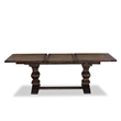 Pemberly Row 9-Piece Jacobean Dining Table Set with Upholstered Chairs
