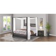 Pemberly Row 2-Piece Queen Bedroom Set in Brush Gray Finish