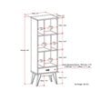 Pemberly Row Hardwood 64 x 22