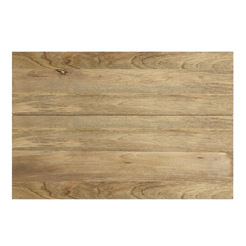 Pemberly Row Solid Mango Wood 36 inch Lift Top Coffee Table in Natural