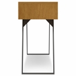 Pemberly Row 60 inch Wide Wood Console Sofa Table in Oak Veneer