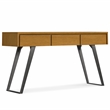 Pemberly Row 60 inch Wide Wood Console Sofa Table in Oak Veneer