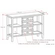 Pemberly Row Solid Wood 44