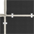Pemberly Row Corner Sectional Sofa in Off White Performance Fabric