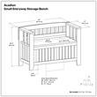 Pemberly Row Solid Wood 36