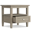 Pemberly Row 3-Piece Coffee Table and 2 End Tables in Distressed Gray