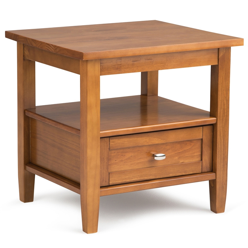 Pemberly Row 3-Piece Coffee Table and 2 End Tables in Golden Brown