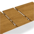 Pemberly Row 60-76 inch x 36 inch Extendable Dining Table in Oak
