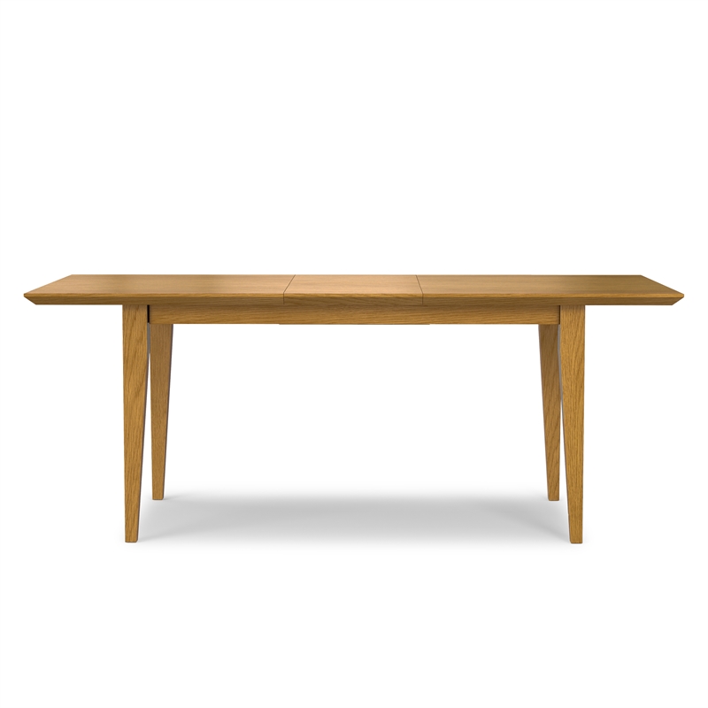 Pemberly Row 60-76 inch x 36 inch Extendable Dining Table in Oak