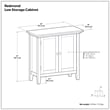 Pemberly Row Solid Wood 32