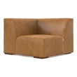 Pemberly Row Modular Corner Sofa Module in Sienna Genuine Leather