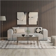 Pemberly Row 2 Seater Modular Sofa in Pale Gray Performance Fabric