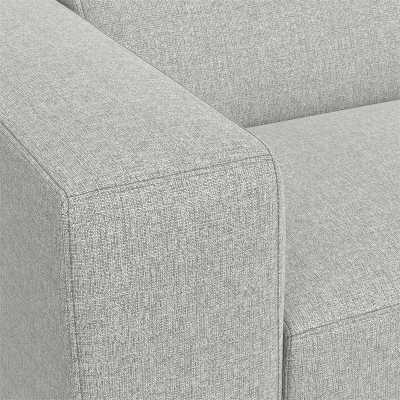 Pemberly Row 2 Seater Modular Sofa in Pale Gray Performance Fabric