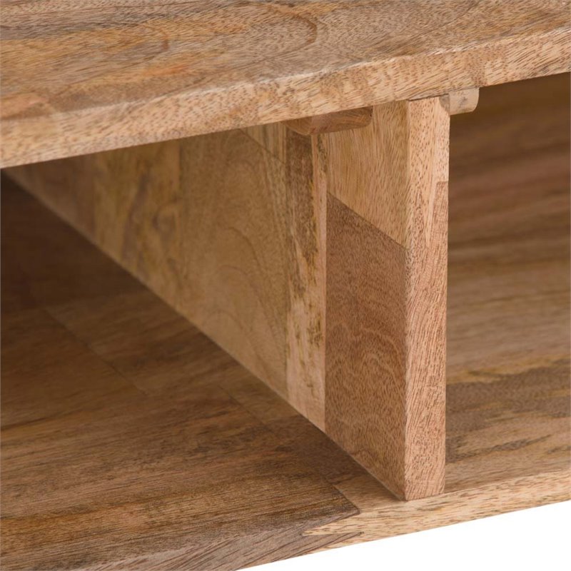 Pemberly Row Solid Mango Wood 55