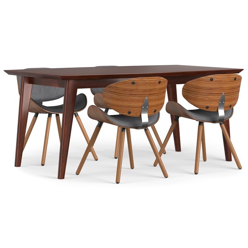 Pemberly Row 5-Piece Dining Set with 66