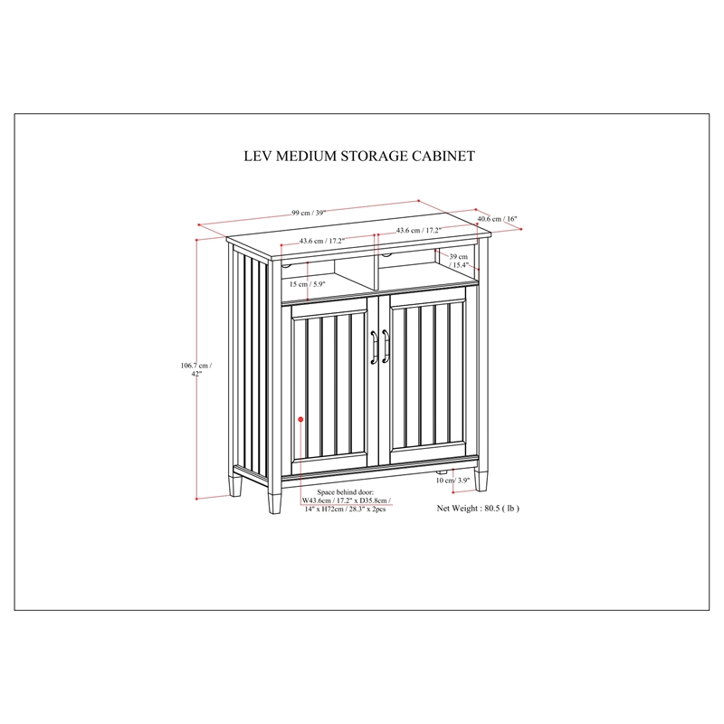 Pemberly Row Solid Wood 39