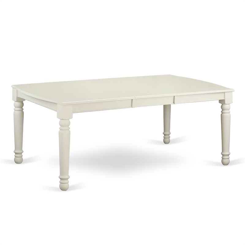Pemberly Row 7-Piece Dining Set in Linen White/Platinum Gray