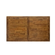 Pemberly Row 5-Piece Extendable Kitchen Dining Set in Walnut Finish