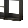 Pemberly Row Modular Closet with 11 Shelves and 4 Hanging Rods in Gray
