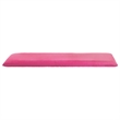 Pemberly Row Foldable Adjustable Oxford Fabric Sun Lounger in Pink