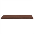 Pemberly Row 5-Position Foldable Oxford Fabric Sun Lounger in Brown