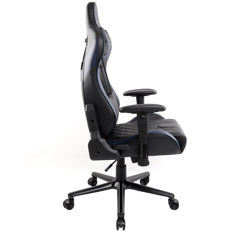 Pemberly Row XL Ergonomic Gaming Chair with Memory Foam in Blue
