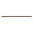 Pemberly Row Solid Acacia Wood Foldable Ergonomic Sun Lounger in Taupe