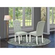 Pemberly Row 41-Inch Dining Chairs in Linen White/Baby Blue (Set of 2)